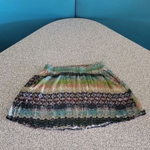 Lily White Pocketed Rayon Lightweight Skirt
